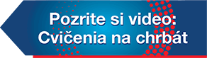 Pozrite si video: Cvičenia na chrbát